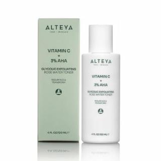 Exfoliačné tonikum s vitamínom C a AHA kyselinami Alteya Organics 120ml VEGAN
