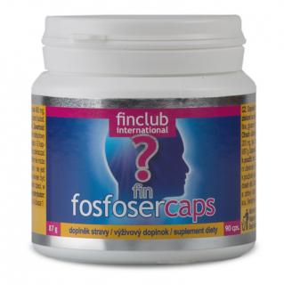 Finclub Fosfosercaps 90 caps. – výživový doplnok pre lepšiu pamäť, koncentráciu a zvládanie stresu