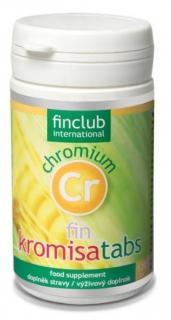 Finclub Kromisatabs 120 tabliet – Chróm pre podporu správnej hlediny cukru v krvi
