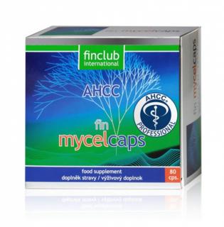 Finclub Mycelcaps NEW 80 kapsúl – podpora imunity z japonskej huby shiitake