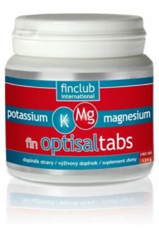 Finclub Optisaltabs 190 tabliet – Draslík a horčík - starostlivosť o svaly,neryv a srdce