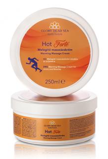GLORY Hot Forte hrejivý masážny krém 250ml