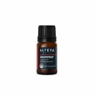 Grapefruitový olej 100% Alteya Organics 10 ml antibakteriálny/antiseptický Objem: 10ml