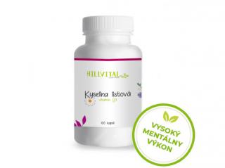 Hillvital B9 vitamín - kyselina listová (100 kapsúl)