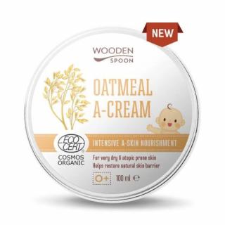 Hydratačné maslo s ovsenými vločkami na atopický ekzém Wooden Spoon 100ml ECO