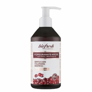 Jemný šampón na objem vlasov s panthenolom a B5 Pomegranate & Rose 250ml