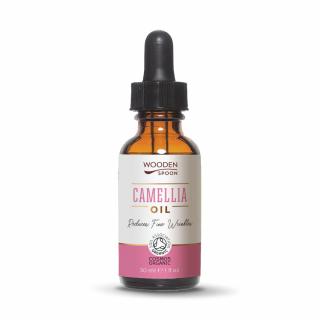 Kaméliový olej  Wooden Spoon 30 ml VEGAN