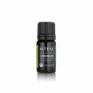 Kardamonový olej 100 % Alteya Organics 5 ml povzbudzujúci