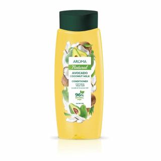 Kondicionér na jemné a slabé vlasy Avokádo a kokosové mlieko Aroma 400 ml jemné