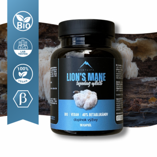 Lion´s mane Hrotlife 90 kapsúl VEGAN
