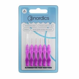 Medzizubné kefky okrúhle 0,4mm Nordics ECO
