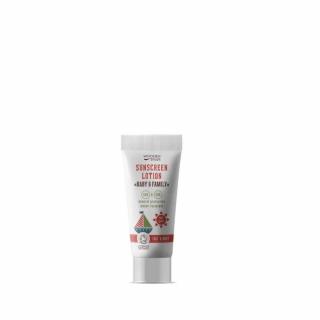 Minerálny opaľovací krém na telo a tvár Baby & Family SPF50 Wooden Spoon 10ml vzorka ECO