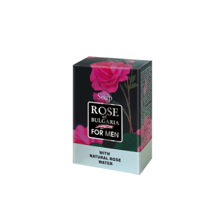 Mydlo z ružovej vody pre mužov Rose of Bulgaria 100 g tuhá