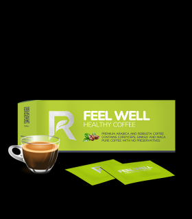 Naturmedic Feel Well káva 4x 90g | 30 sáčkov x 3g Balenie: 300 ks bulk balenie