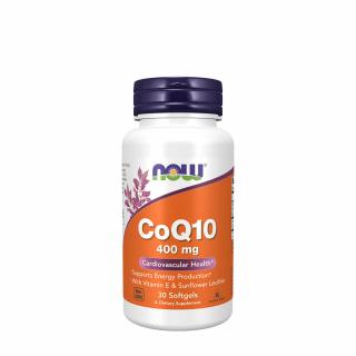 Now Foods CoQ10 400 mg - koenzým Q10 30 Mäkká kapsula