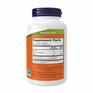 Now Foods Organická riasa Spirulina 500 mg 500 Tableta