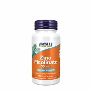 Now Foods Pikolinát zinku 50 mg 120 Kapsula