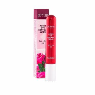 Očné sérum v guličke s ružovým olejom Regina Roses 15 ml akné
