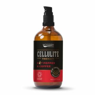 Olej proti celulitíde s čiernym korením a kávovým extraktom WoodenSpoon 100ml  organic