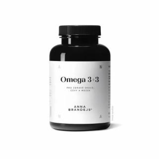 Omega 3+3 ANNA BRANDEJS  90 kapsúl zlepšuje psychickú výkonnosť