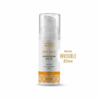 Opaľovací krém na tvár s nízkym komedogénnym indexom SPF 50 Wooden Spoon 50ml ECO