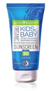 Opaľovací krém pre deti SPF30 Alteya Organics 90 ml