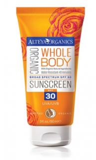 Opaľovací krém SPF30 Alteya Organics 90 ml