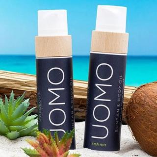 Opaľovací olej Uomo pre mužov bez SPF Cocosolis Organic 110ml olej