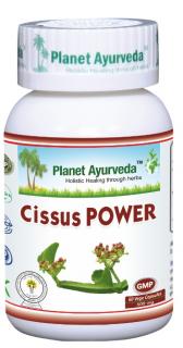 Planet Ayurveda CISSUS POWER 60 kapsúl – pre zlepšenie stavu kostí, kĺbov a svalov