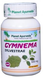 Planet Ayurveda GYMNEMA SYLVESTRAE (Gurmar) 60 kapsúl –  udržanie hladiny cukru v krvi, liečba cukrovky