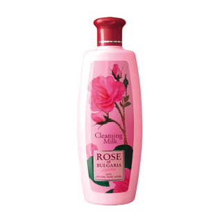 Pleťové čistiace mlieko z ružovej vody Rose of Bulgaria 330 ml tekutá