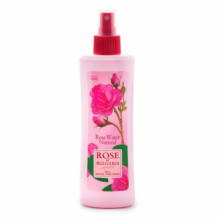 Prírodná ružová voda s pumpičkou Rose of Bulgaria 230 ml tekutá