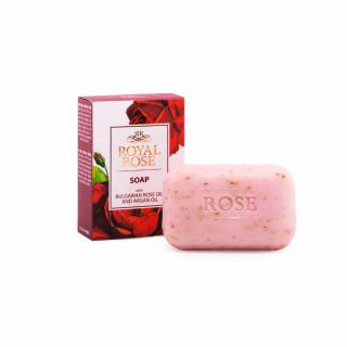 Prírodné mydlo s ružovým a argánovým olejom Royal Rose 100 g normálna