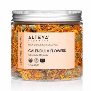 Prírodné vysušené kvietky Nechtík Alteya Organics 15g ORGANIC Balenie: 40g