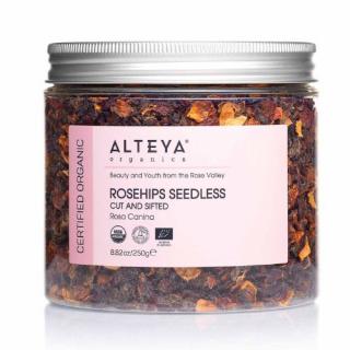 Prírodné vysušené Šípky bez semienok Alteya Organics 110g ORGANIC Balenie: 250g