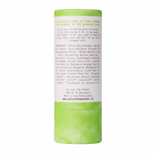 Prírodný deodorant "Luscious Lime" We Love the Planet 40 g ZERO PLASTIC