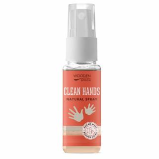 Prírodný dezinfekčný čistiaci sprej na ruky Wooden Spoon 50ml VEGAN
