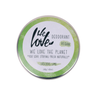 Prírodný krémový deodorant "Lucious Lime" We Love the Planet 48 g ZERO PLASTIC