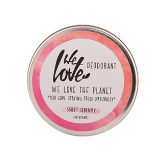 Prírodný krémový deodorant "Sweet Serenity" We Love the Planet 48 g ZERO PLASTIC