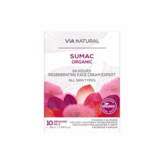 Regeneračný pleťovový krém s bio sumachom Via natural 50ml krém