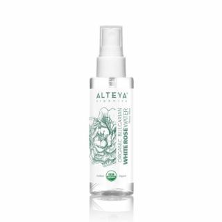 Ružová voda z bielej ruže Alteya Organics v skle 240 ml ORGANIC Objem: 100ml