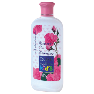 Šampón a sprchový gél pre deti z ružovej vody Rose of Bulgaria 200 ml detská