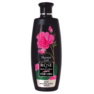 Šampón a sprchový gél z ružovej vody pre mužov Rose of Bulgaria 330 ml tekutá