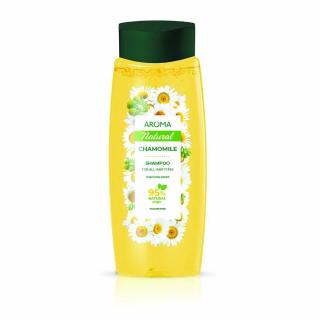 Šampón na všetky typy vlasov Harmanček Aroma 400 ml tekutá
