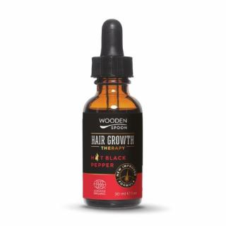 Sérum na rast vlasov s čiernym korením Wooden Spoon 30 ml ECO