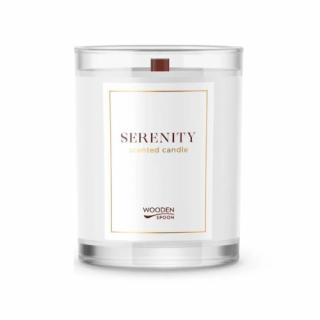Sójová vonná sviečka Serenity Wooden Spoon 200g