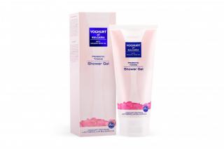 Sprchový gél s organickým ružovým olejom probiotický YOGHURT OF BULGARIA 200 ml tekutá