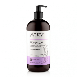 Tekuté mydlo Levanduľa a Aloe Alteya Organics 250 ml ORGANIC Objem: 250ml
