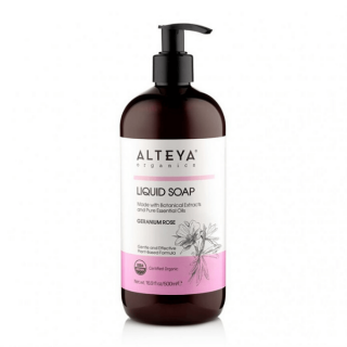 Tekuté mydlo Muškát a Ruža Alteya Organics 250 ml ORGANIC Objem: 250ml