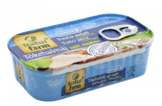 Treščia pečeň vo vlastnom oleji 120g NaturFarm